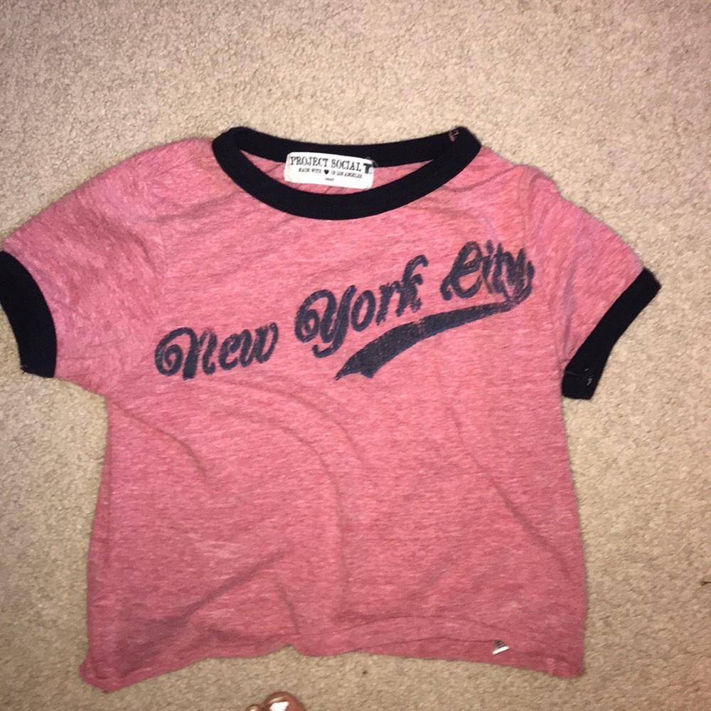 red crop top